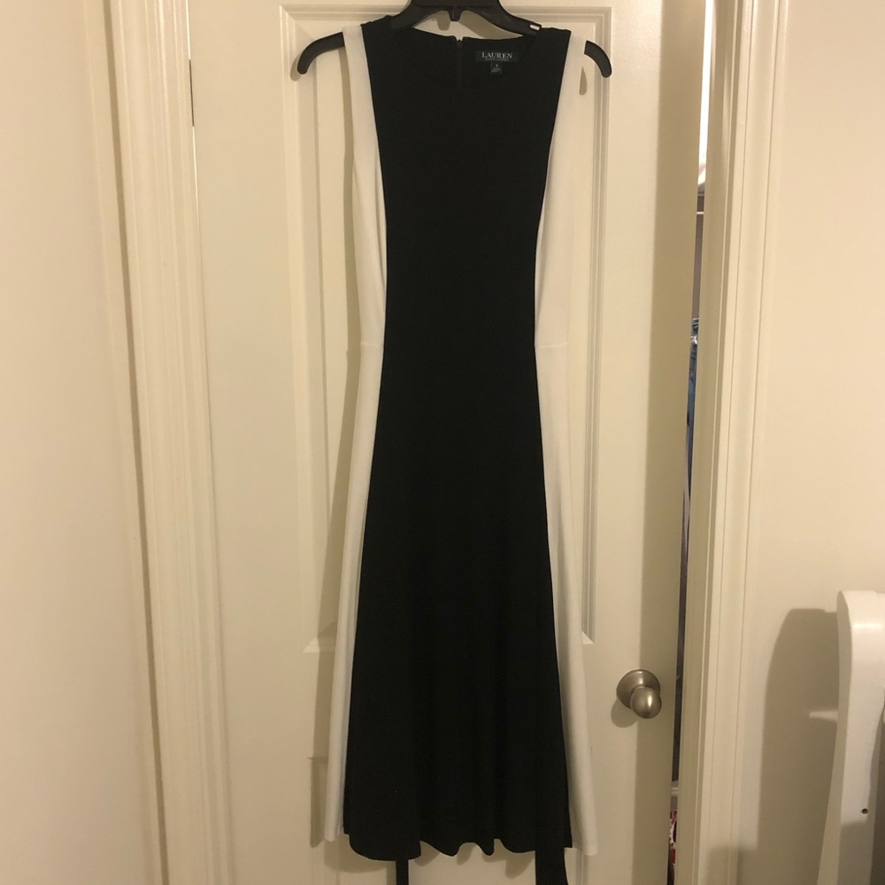 Black and White Ralph Lauren Dress
